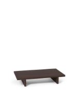 Billede af Ferm Living Kona Low Table 14x78 cm - Dark Stained Oak