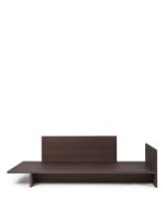 Billede af Ferm Living Kona Bed 97x207 cm - Dark Stained Oak