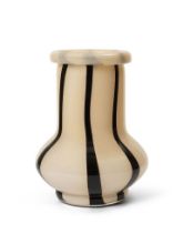 Billede af Ferm Living Riban Vase Large H: 24 cm - Glass/Cream 