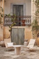 Billede af Ferm Living Desert Lounge Chair 63x77,5 cm - Black/Off-White/Chocolate