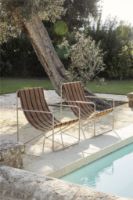 Billede af Ferm Living Desert Lounge Chair 63x77,5 cm - Black/Off-White/Chocolate