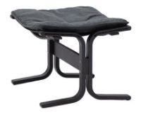 Billede af LK Hjelle Siesta Fiora Fodskammel - Black/Dunes Anthrazite