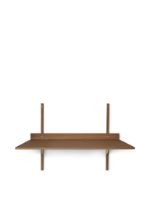 Billede af Ferm Living Sector Desk 87x45,1 cm - Smoked Oak/Brass