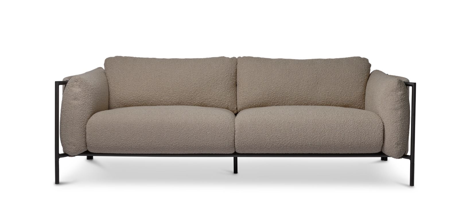 Billede af Bent Hansen Aware 3-pers. Sofa L: 227 cm - Ricco 10/Sort Stel