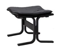 Billede af LK Hjelle Siesta Fiora Fodskammel - Black/Elmo Rustical Black