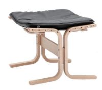 Billede af LK Hjelle Siesta Fiora Fodskammel - Nature/Prescot Black Ink