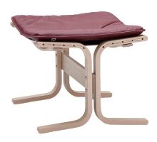 Billede af LK Hjelle Siesta Fiora Fodskammel - Nature/Elmo Rustical Red