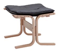 Billede af LK Hjelle Siesta Fiora Fodskammel - Nature/Elmo Rustical Black