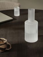 Billede af Ferm Living Ripple Carafe 100 cl - Frosted Glass