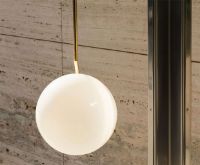 Billede af FLOS IC Lights Pendel S2 10 Anniversary Ø: 30 cm - Gold Plate 24 Carat