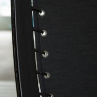 Billede af LK Hjelle Siesta Trio Lænestol Høj Med Armlæn - Black/Trio Rust