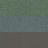 Billede af LK Hjelle Siesta Trio Lænestol Høj Med Armlæn - Black/Trio Evergreen