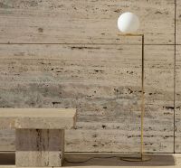 Billede af Flos IC Lights Gulvlampe F1 10 Anniversary H: 135 cm - Gold Plate 24 Carat