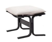 Billede af LK Hjelle Siesta Trio Fodskammel - Black/Trio Beige