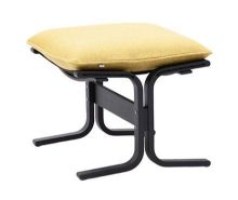 Billede af LK Hjelle Siesta Trio Fodskammel - Black/Trio Yellow