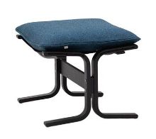 Billede af LK Hjelle Siesta Trio Fodskammel - Black/Trio Dark Blue