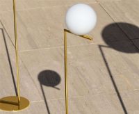Billede af FLOS IC F1 10 Anniversary Gulvlampe H: 135 cm - Gold