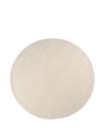 Billede af Ferm Living Stille Tufted Rug Round Ø: 240 cm - Off-White/New Zealandsk uld