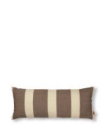 Billede af Ferm Living Strand Cushion 30x72 cm - Carob Brown/Parchment
