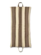 Billede af Ferm Living Strand Folding Mat 50x100 cm - Carob Brown/Parchment