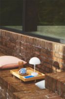 Billede af Nordlux Ellen Trådløs Bordlampe H: 25 cm - Hvid OUTLET