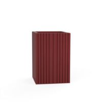 Billede af Squarely Copenhagen Unfold SQUARE TALL 52x48x70 cm - Terracotta Red
