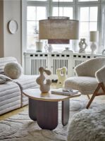 Billede af Bloomingville Camino Loungestol - Natur/Gummitræ 