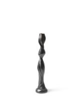 Billede af Ferm Living Gale Candle Holder Large H: 37,5 cm - Blackened Aluminium