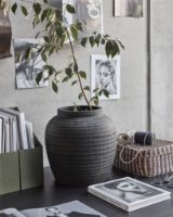 Billede af House Doctor Hafa Urtepotte Ø: 31,5 cm - Grå/Brun