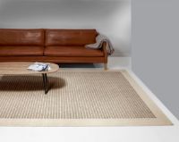 Billede af C. Olesen Luxor Tæppe 200x300 cm - Natur/Hvid OUTLET