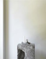 Billede af Normann Copenhagen Crooked One Lysestage H: 12,8 cm - Varm Grå