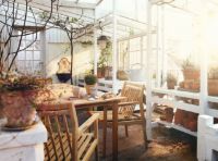 Billede af FDB Møbler Sammen Stort Havemøbelsæt | M2 Bord og 6 M1 stole - Teak  FORUDBESTIL: 2026