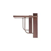 Billede af Audo Corbel Shelf Large B: 100 cm - Dark Stained Oak