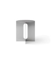 Billede af Audo Androgyne Side Table Ø: 40 cm - Stainless Steel 