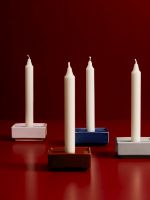 Billede af HAY Matone Candleholder Small 4x9,4x9,4 cm - Red