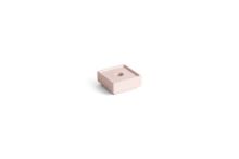 Billede af HAY Matone Candleholder Small 4x9,4x9,4 cm - Light Pink