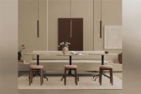 Billede af Audo Copenhagen Tubulaire Pendant Rail 5 B: 130 cm - Aluminium/Anodized Bronzed