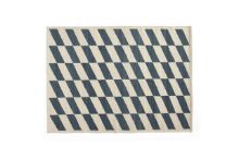 Billede af HAY Shift Kelim Rug 140x200 - Blue