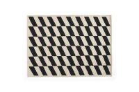 Billede af HAY Shift Kelim Rug 140x200 - Black 