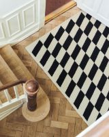 Billede af HAY Shift Kelim Rug 140x200 - Black 