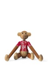 Billede af Kay Bojesen Abe X DBU Kvinde Mellem H: 27 cm - Teak/Limbatræ