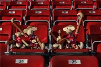 Billede af Kay Bojesen Abe X DBU Kvinde Mellem H: 27 cm - Teak/Limbatræ