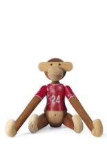 Billede af Kay Bojesen Abe X DBU Kvinde Stor H: 47 cm - Teak/Limbatræ