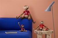 Billede af Kay Bojesen Abe X DBU Kvinde Stor H: 47 cm - Teak/Limbatræ