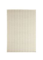 Billede af Hübsch Pin Tæppe 120x180 cm - Beige/Grå OUTLET