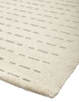 Billede af Hübsch Pin Tæppe 120x180 cm - Beige/Grå OUTLET