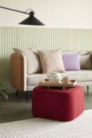 Billede af Hübsch Pin Tæppe 120x180 cm - Beige/Grå OUTLET