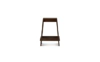 Billede af Normann Copenhagen Let Barstol H: 65 cm - Brun Bejdset Ask