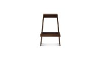 Billede af Normann Copenhagen Let Barstol H: 75 cm - Brun Bejdset Ask