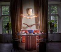 Billede af Rubn Archangel 5 Wide Lysekrone B: 96 cm - Messing